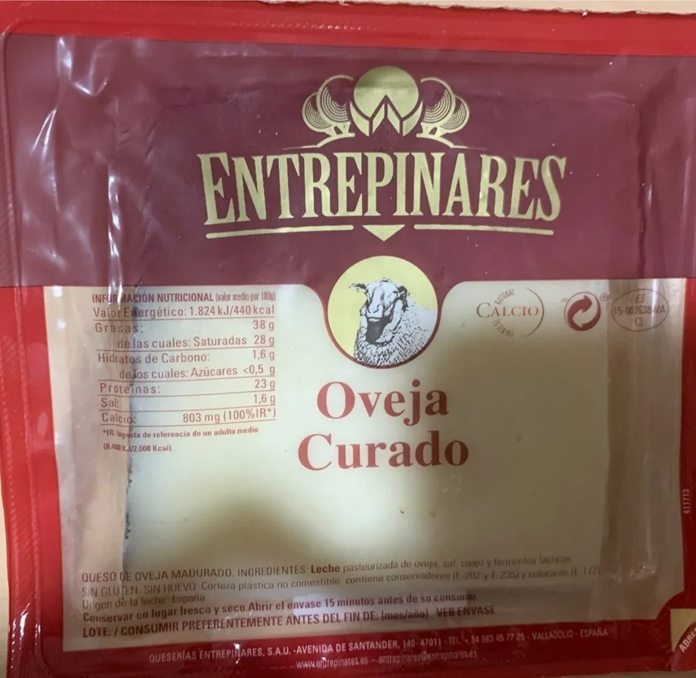 Queso de oveja curado