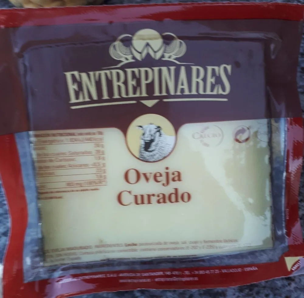 Queso oveja curado