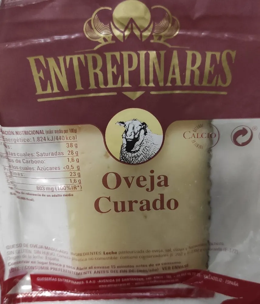 Queso de Oveja curado