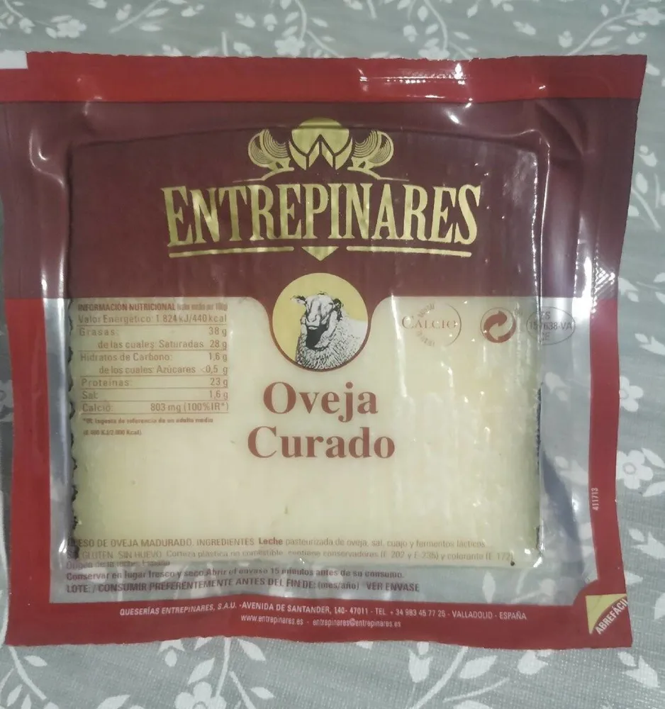 Queso oveja curado