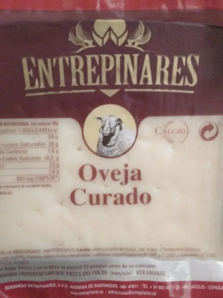 Entrepinares Oveja curado