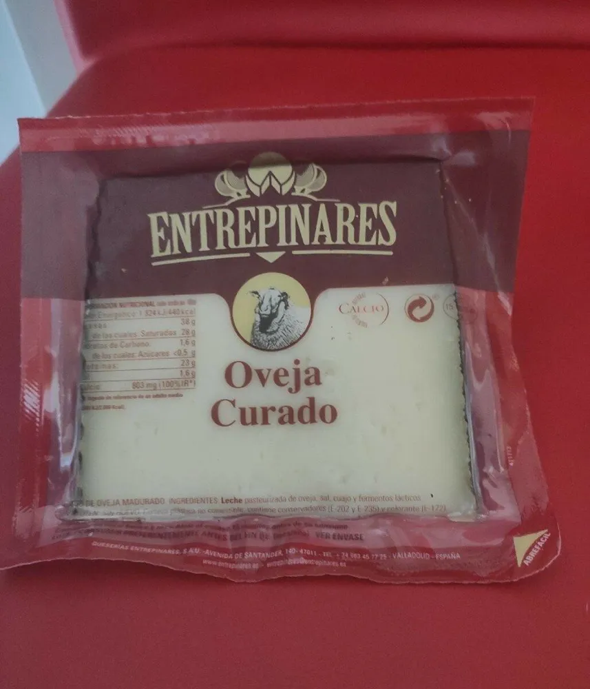 Queso de oveja curado