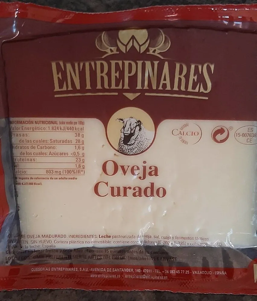 Queso de oveja curado
