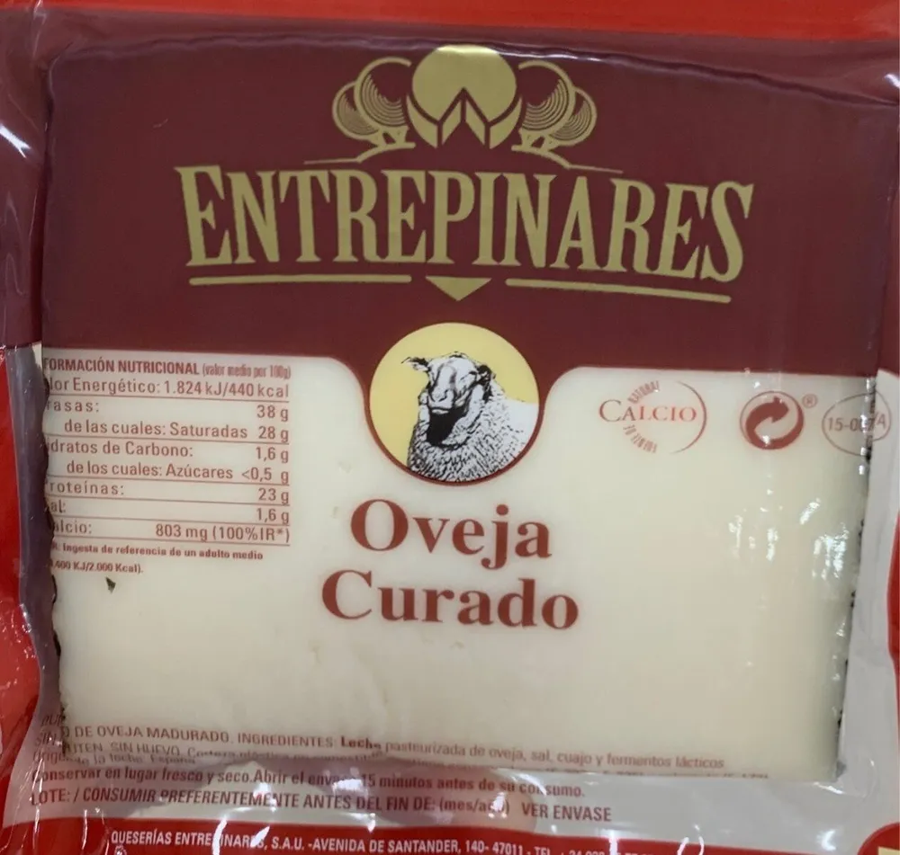 Queso de oveja curado