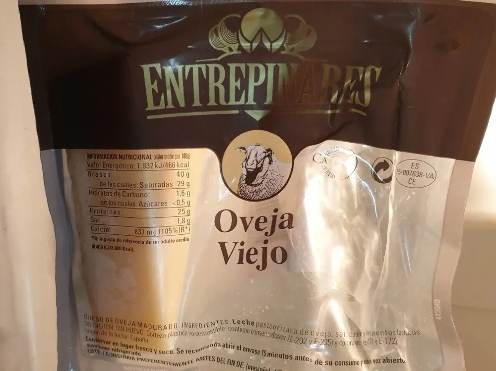 Queso oveja viejo
