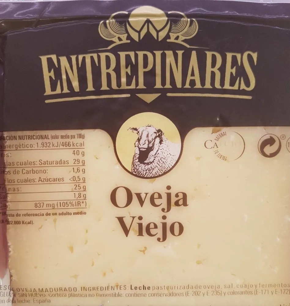 Queso de oveja viejo