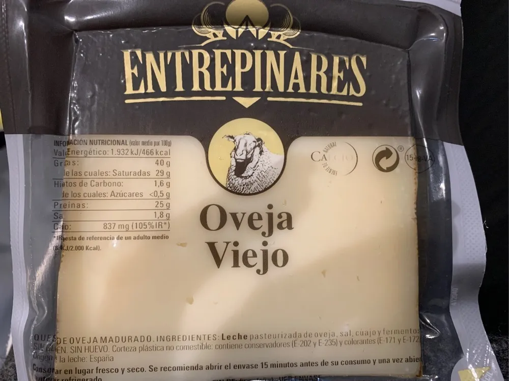 Queso Oveja Viejo