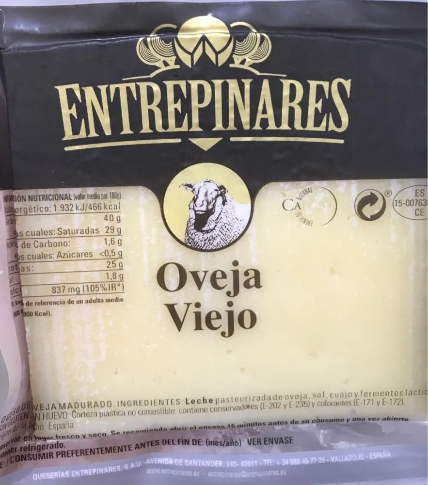 Queso de oveja viejo