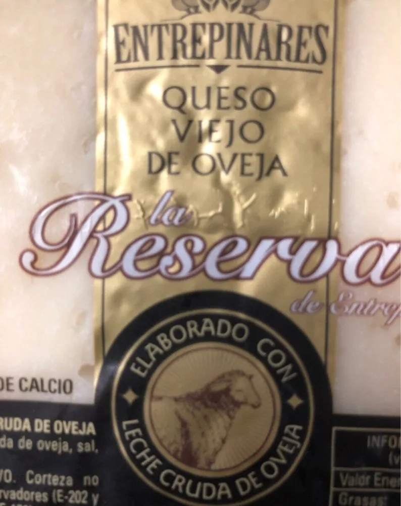 Entrepinates queso fresco oveja