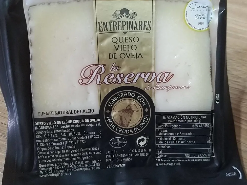 queso viejo de oveja la reserva
