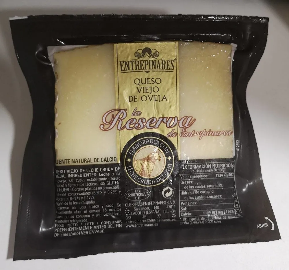 Queso Viejo de Oveja la Reserva