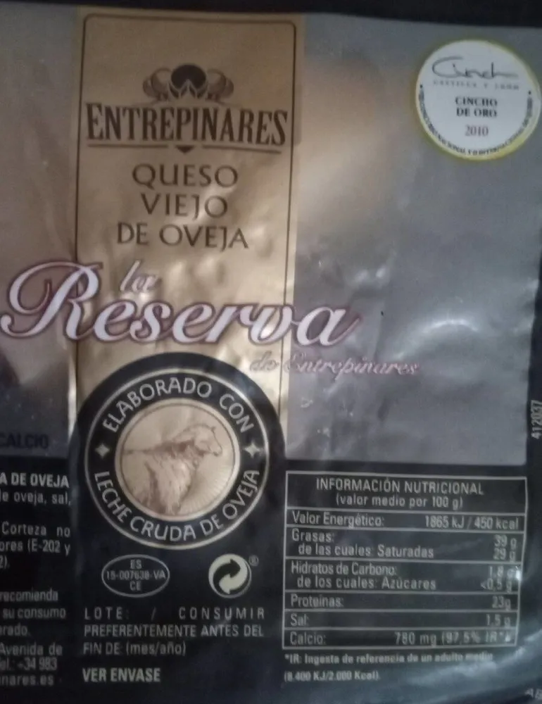 Queso oveja viejo