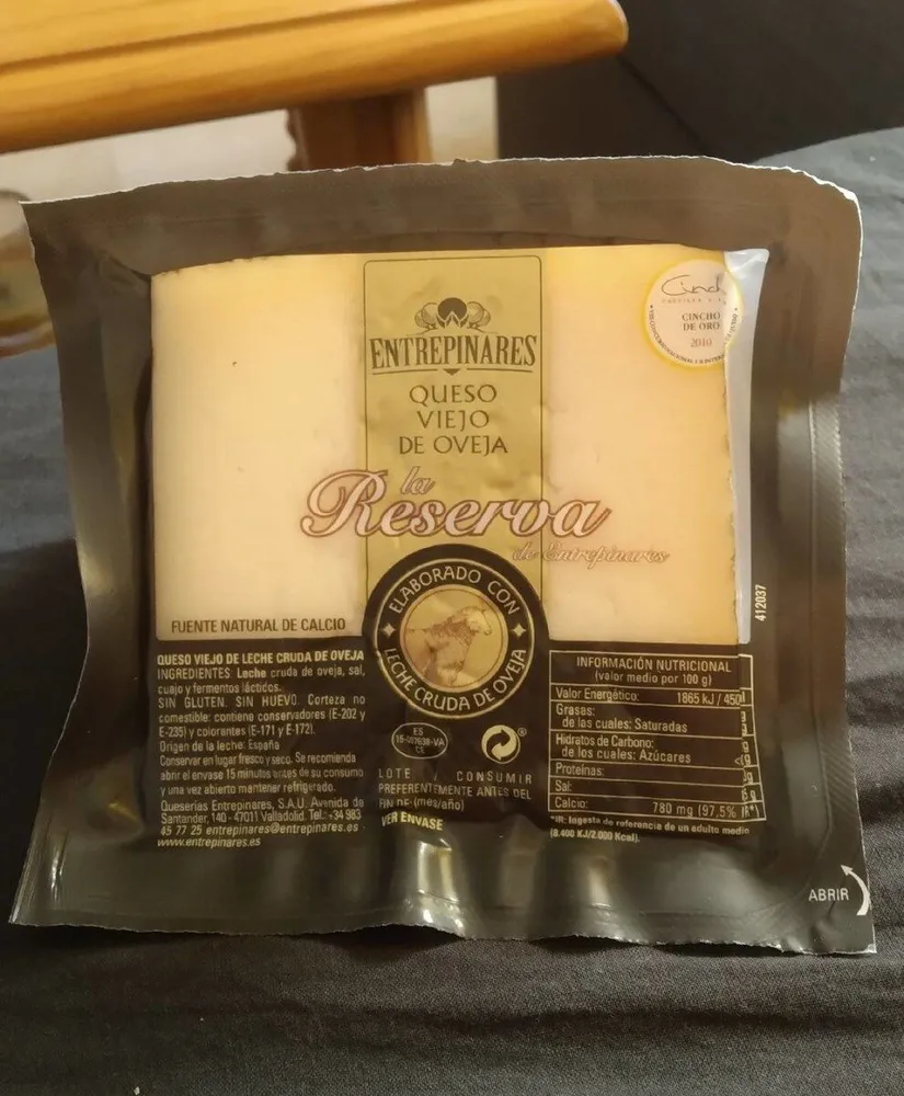 Queso viejo de oveja la Reserva