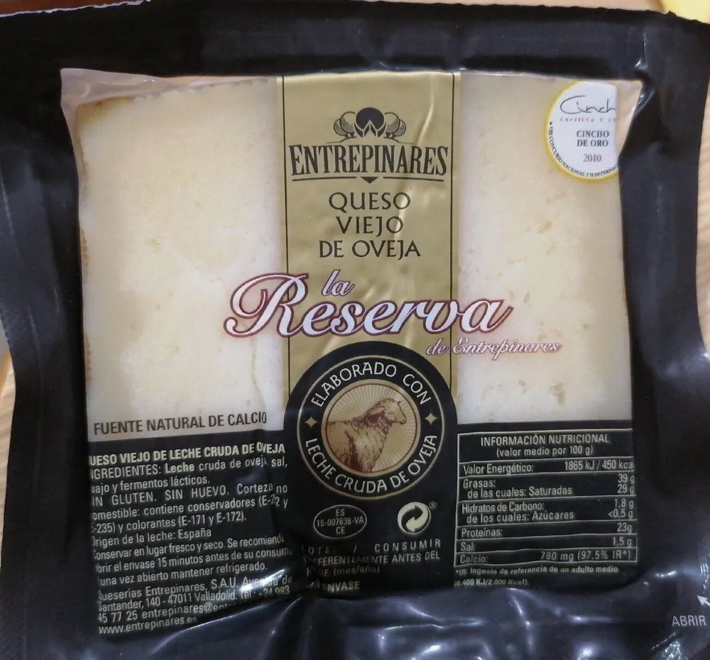 Queso viejo de oveja la Reserva