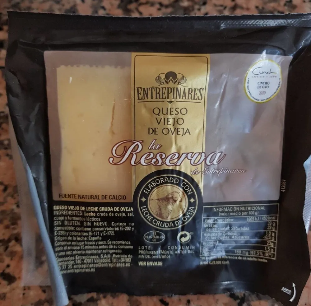 Queso viejo de oveja la reserva