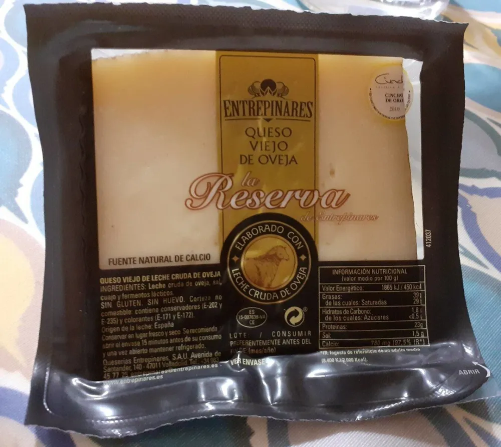 Queso de oveja madurado