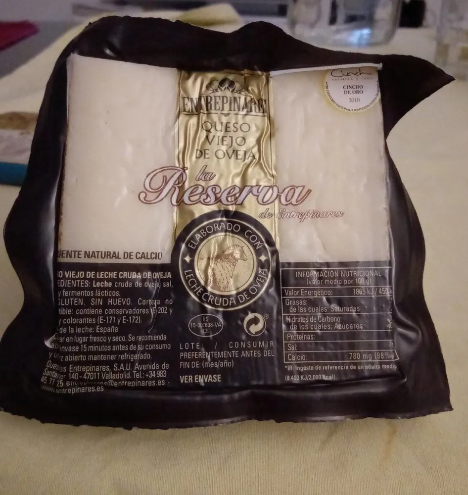 Queso viejo de oveja Reserva
