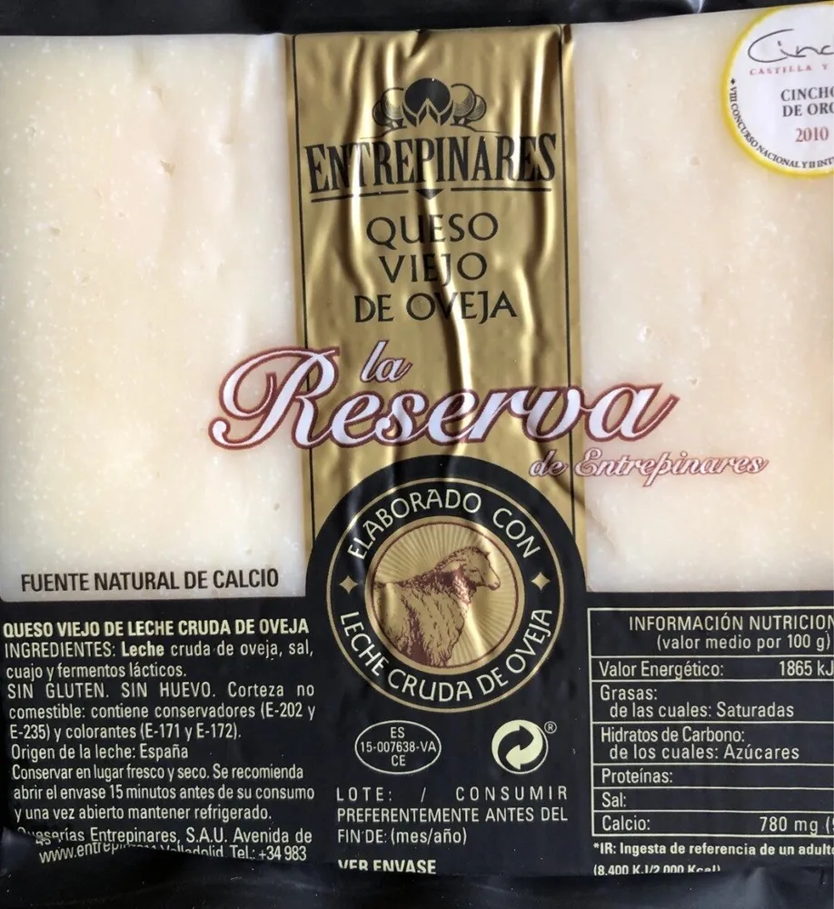 Queso viejo de oveja "la Reserva"