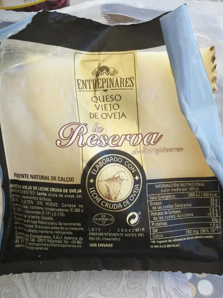 Queso viejo de oveja la reserva