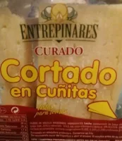 Manchego curado cortado