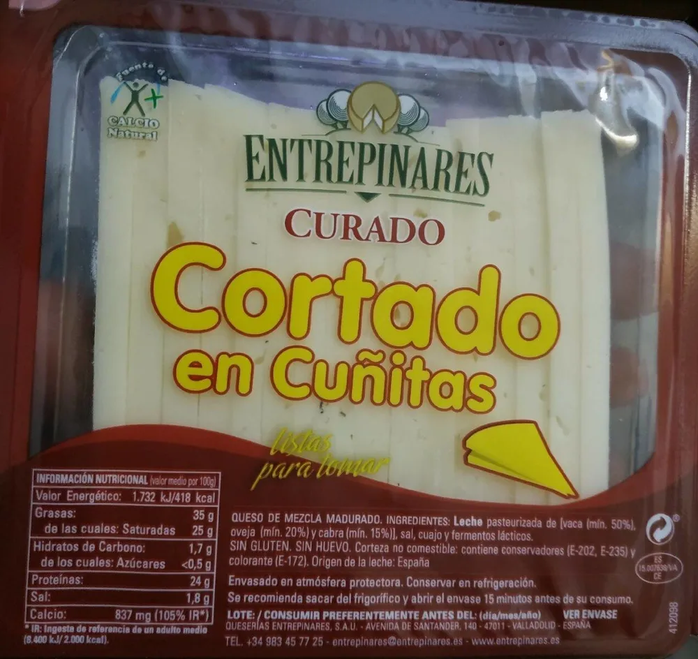 Entrepinares curado