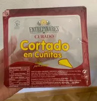 Queso Curado cortado en cuñitas