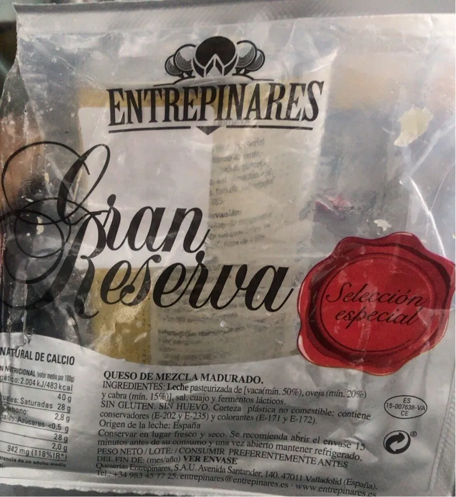 Queso Gran reserva