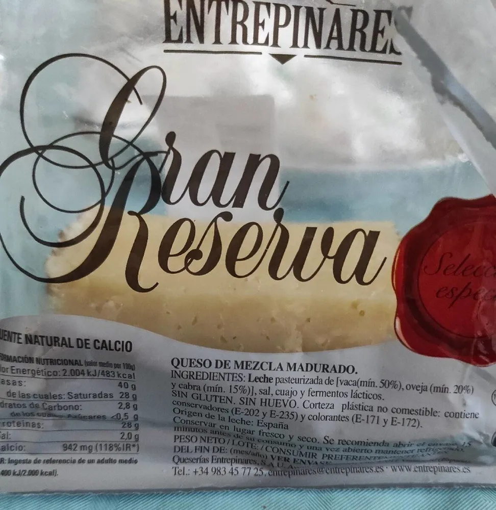 Queso gran reserva