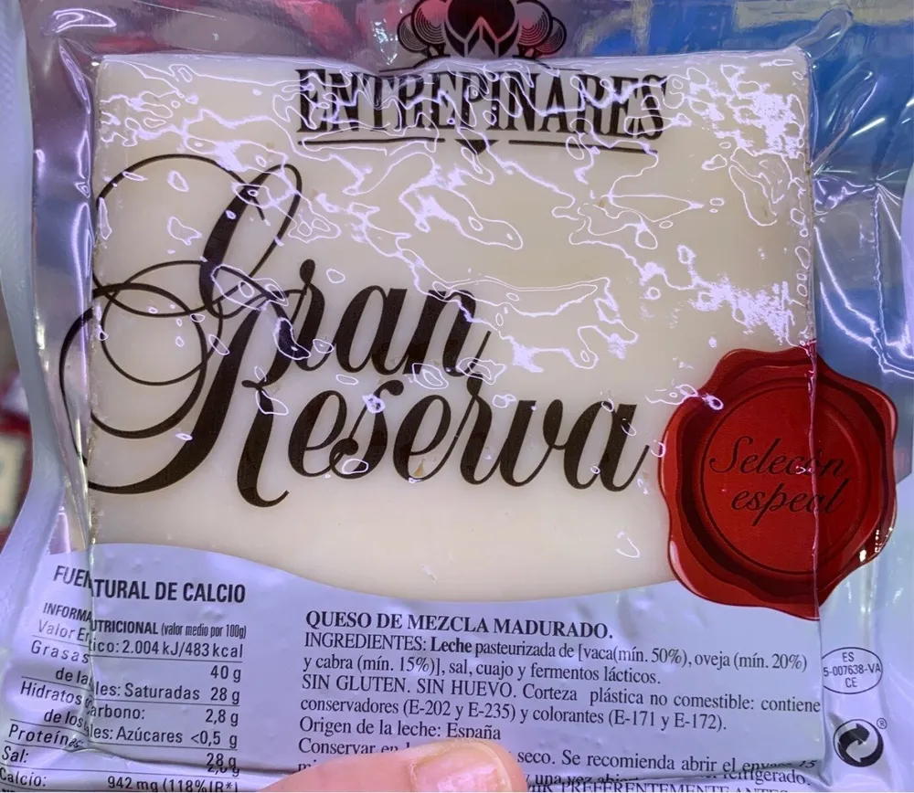 Queso gran reserva