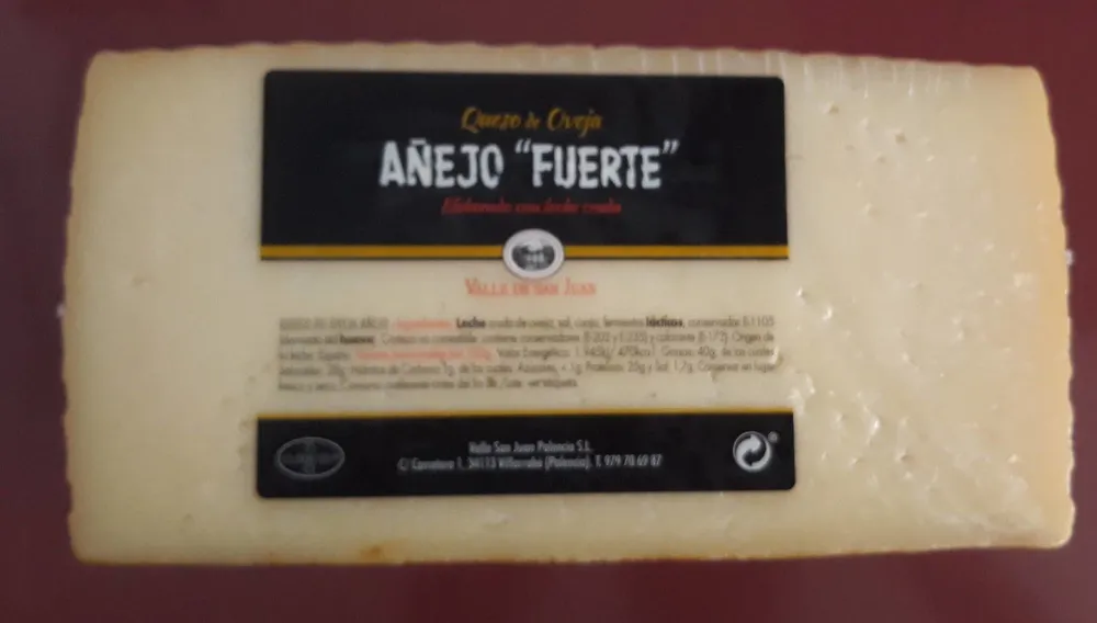 Queso de oveja añejo "fuerte"