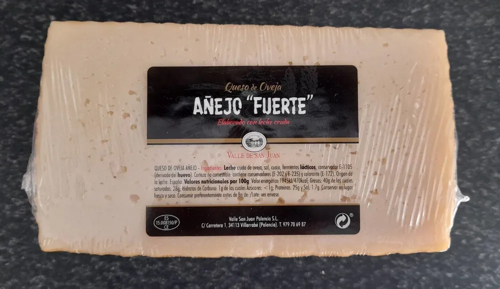 Queso de oveja añejo "fuerte"