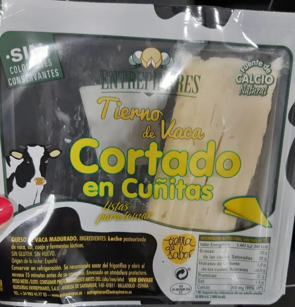 Queso tierno de vaca