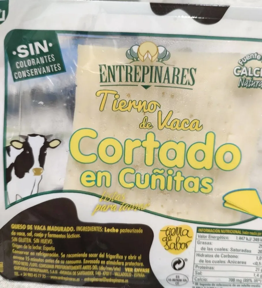 Queso tierno de vaca