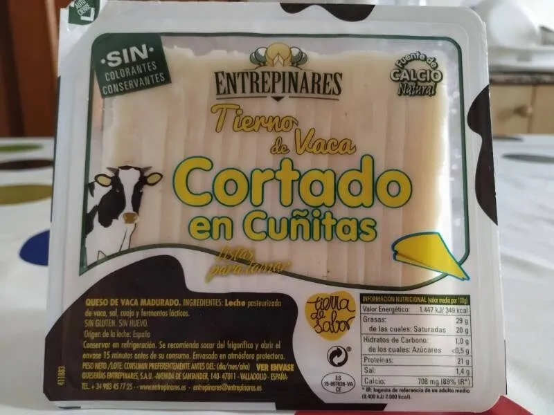 Queso tierno de vaca