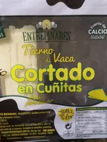 tierno de vaca cortado en cuñitas