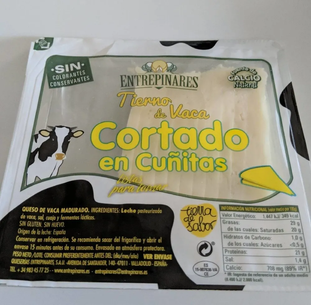 Queso tierno de vaca