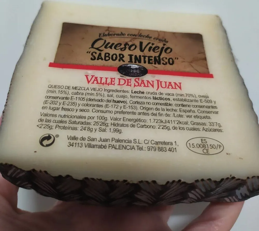 Queso Viejo Sabor Intenso