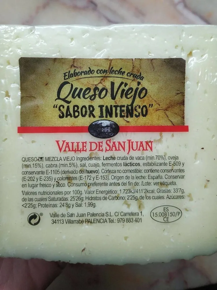 Queso Viejo Sabor Intenso