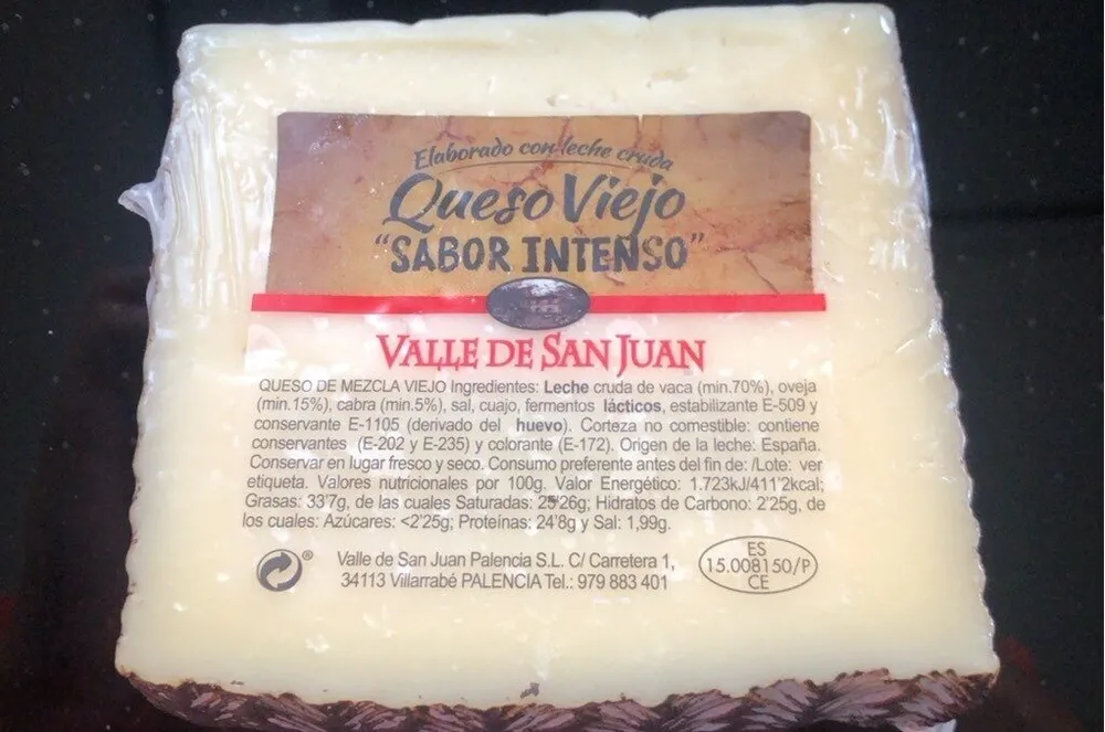 Queso viejo intenso
