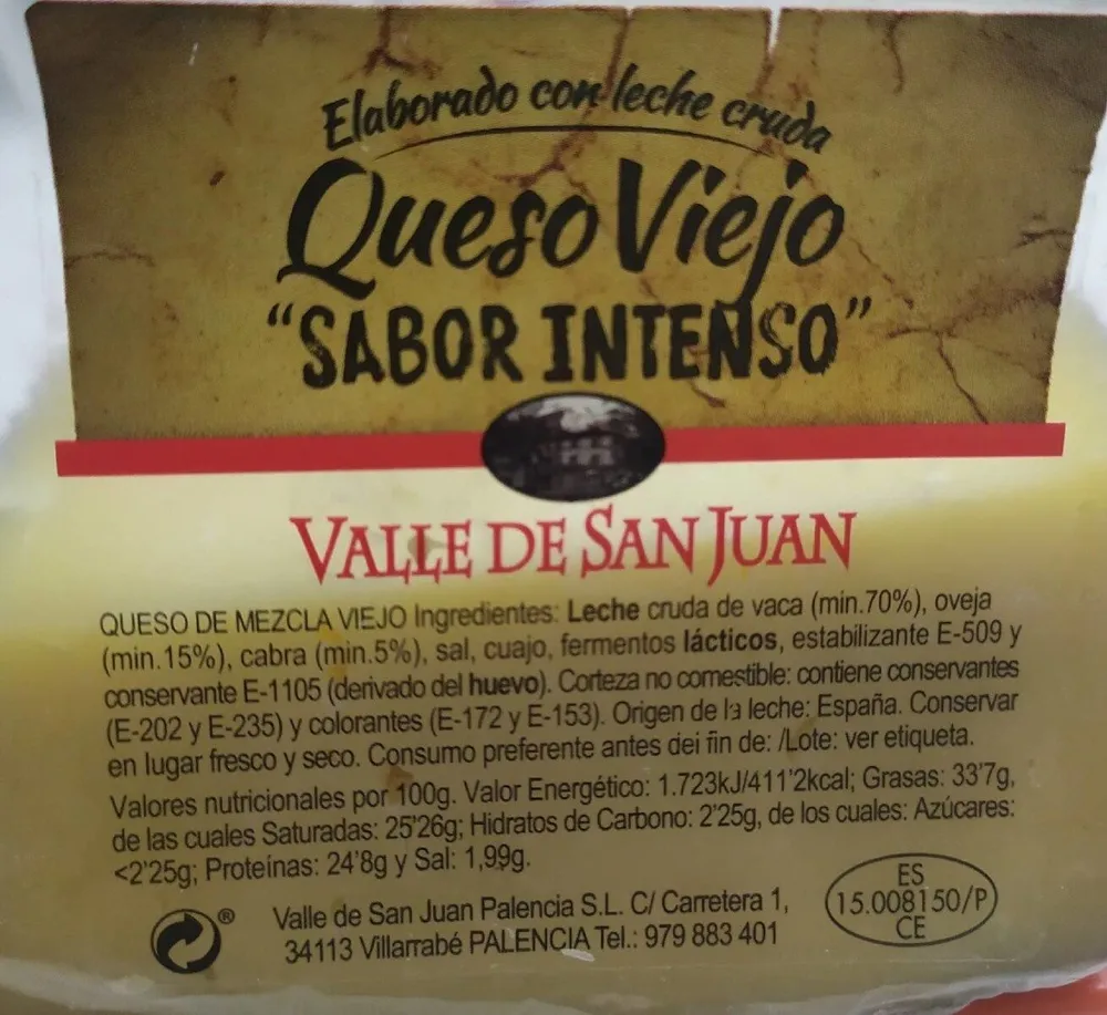 Quedó viejo "sabor intenso"