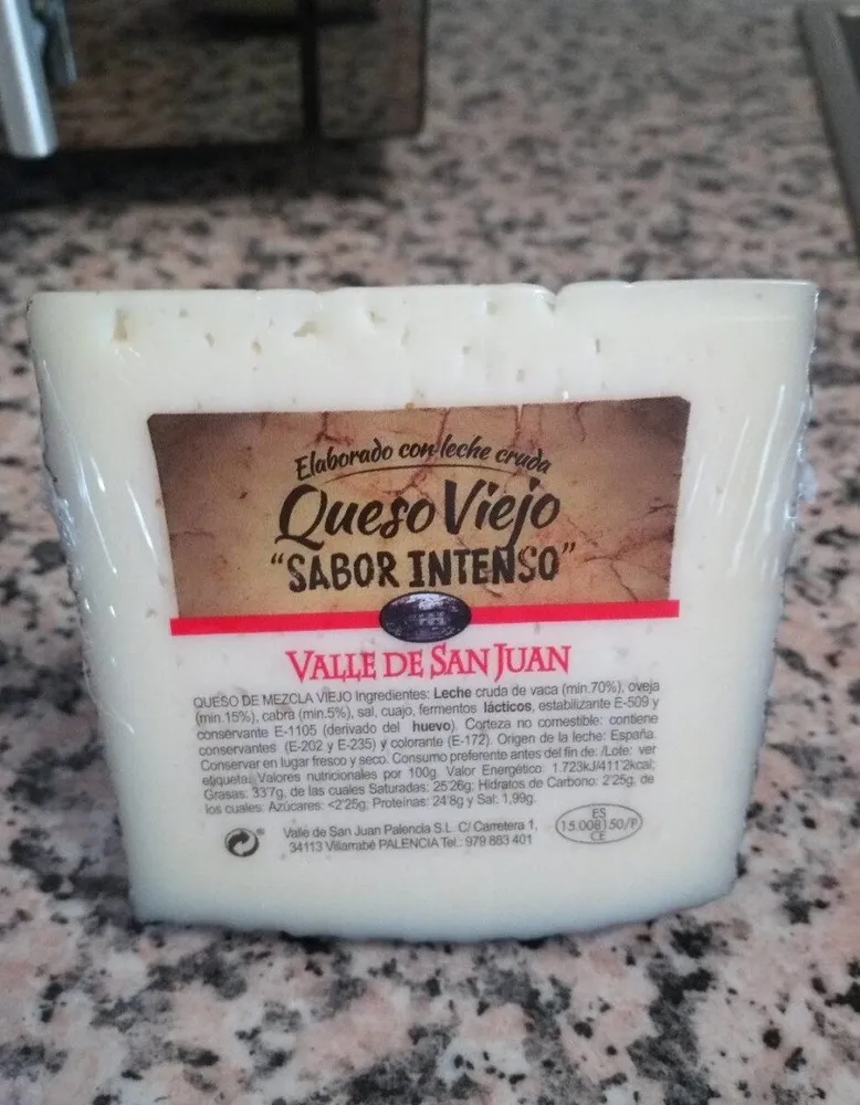 Queso viejo sabor intenso