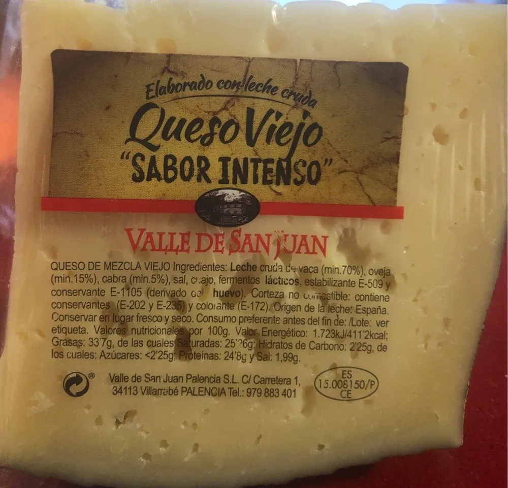 Queso viejo " sabor intenso"
