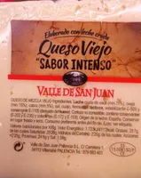Queso viejo sabor intenso