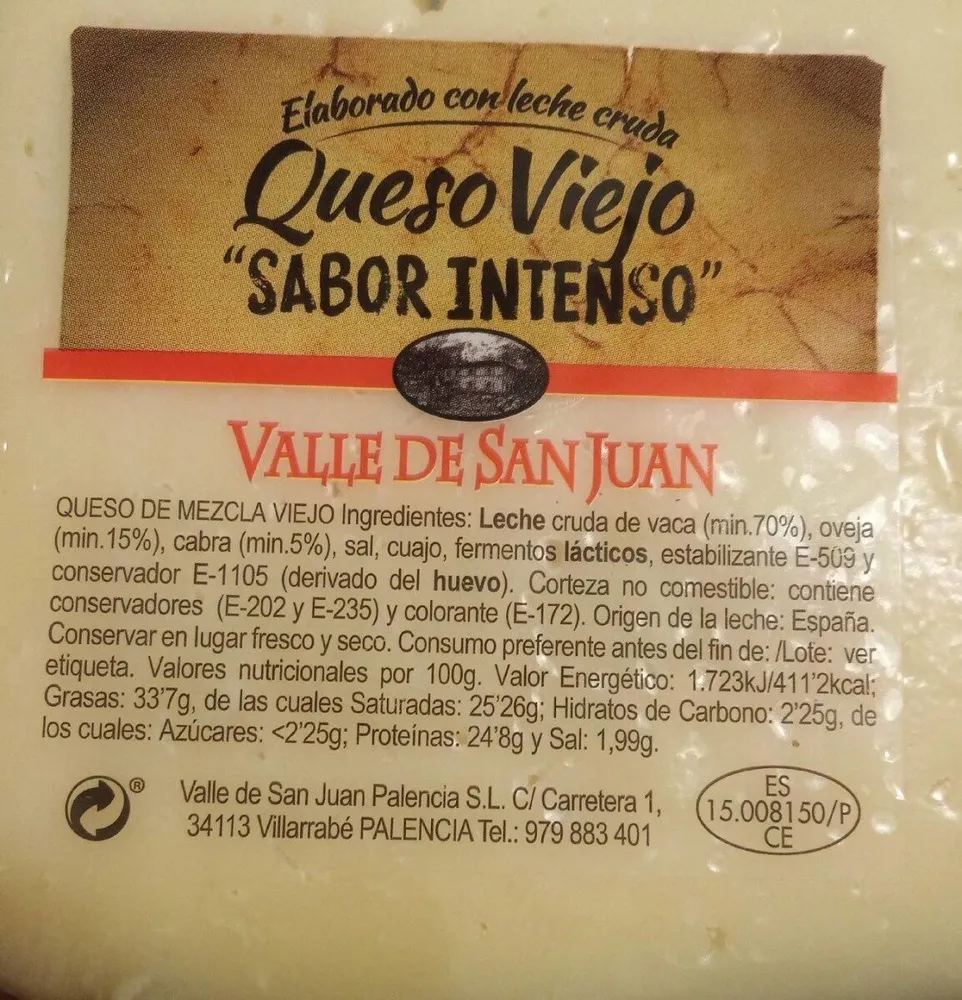 Queso Viejo "Sabor Intenso"