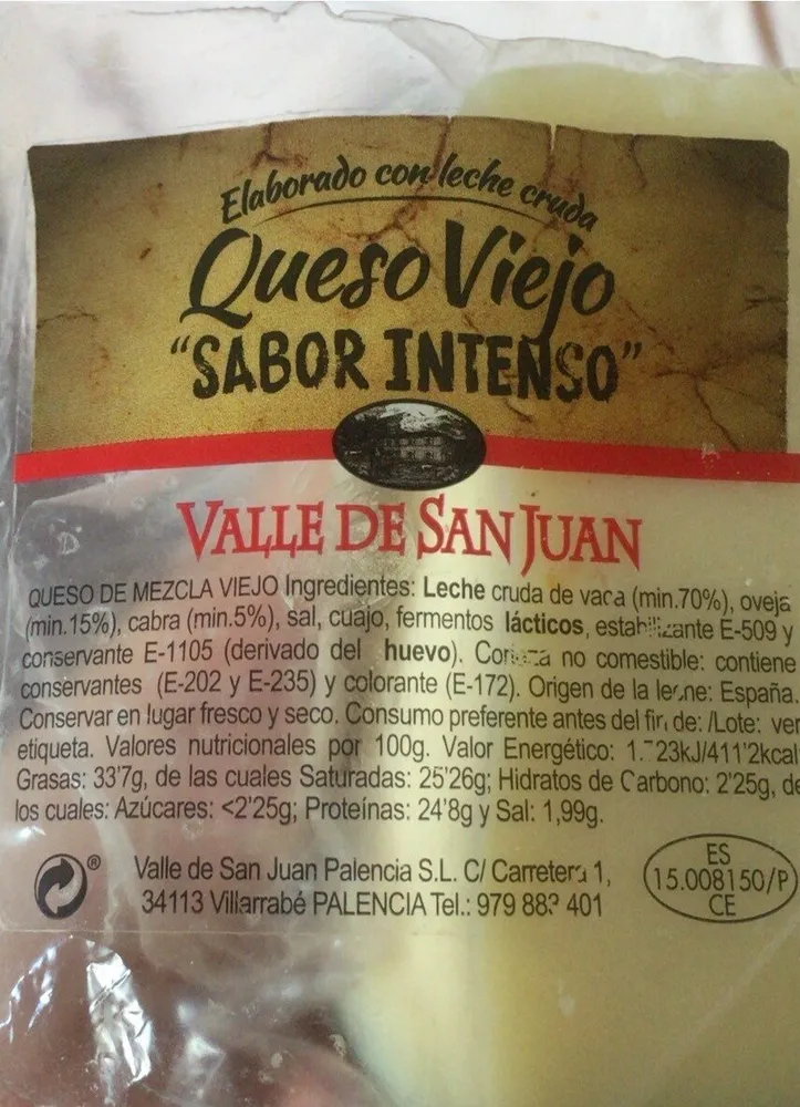 Queso Viejo “Sabor intenso”