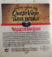 queso viejo sabor intenso leche curada de vaca 70%