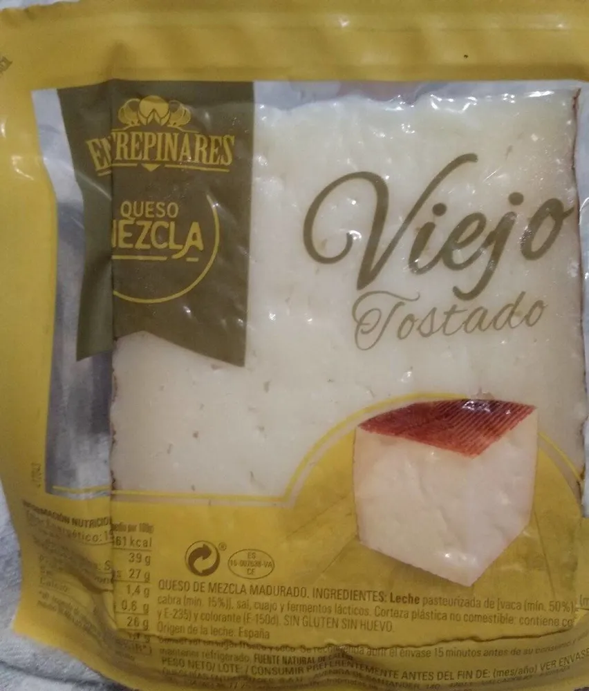 Queso mezcla viejo tostado
