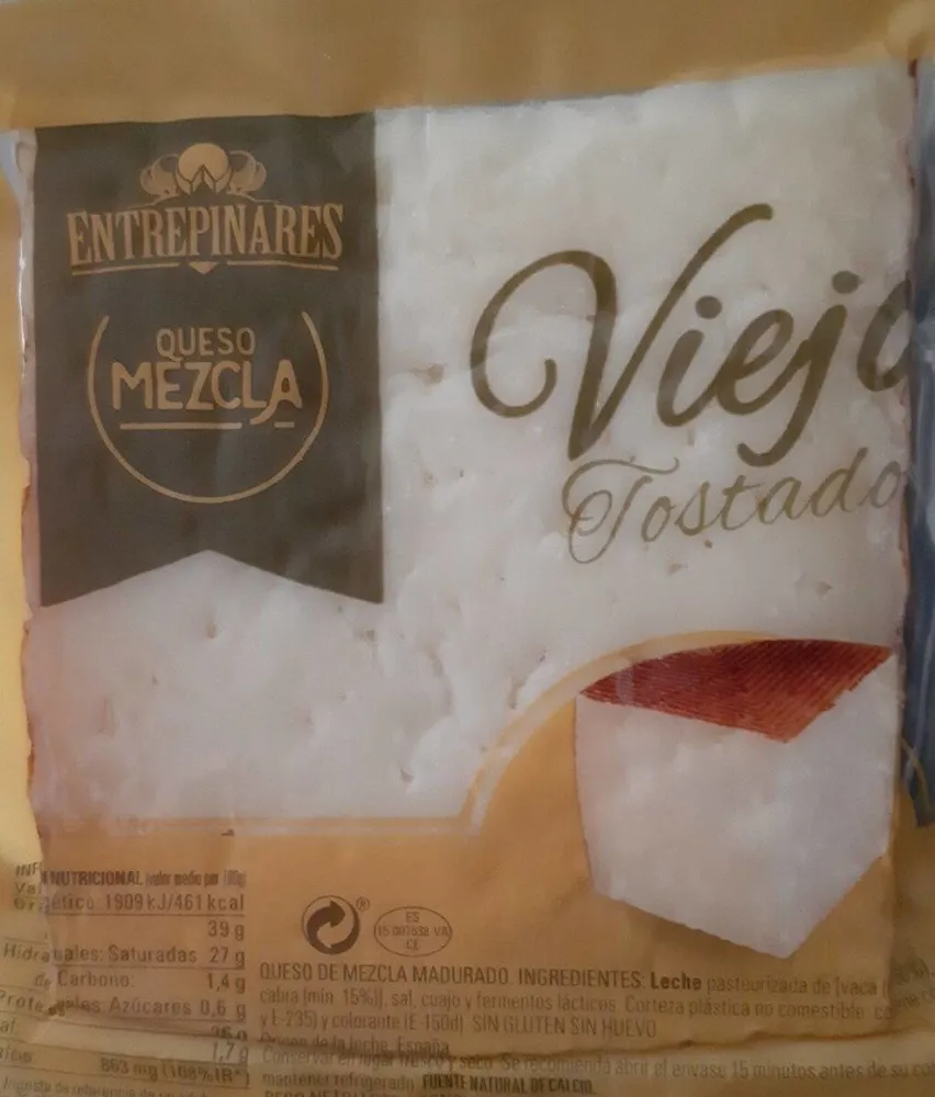 Queso mezcla Viejo Tostado