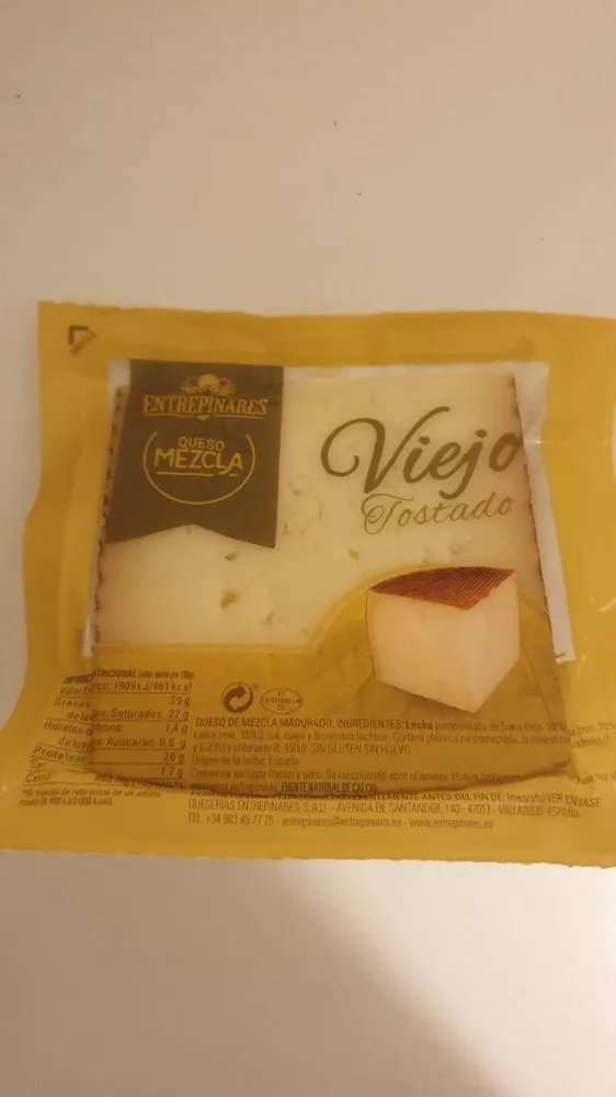 Queso viejo tostado