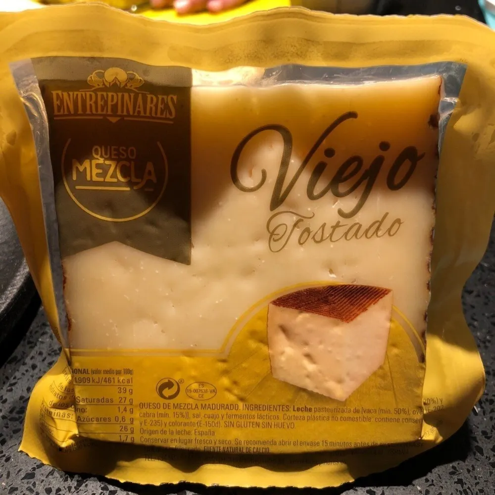 Queso mezcla Viejo Tostado